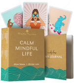 Load image into Gallery viewer, Mindfulness Self-Care Gift Box for Women, Men, Teenagers. A lovely set of mindfulness cards to promote wellbeing in you and those you love.
